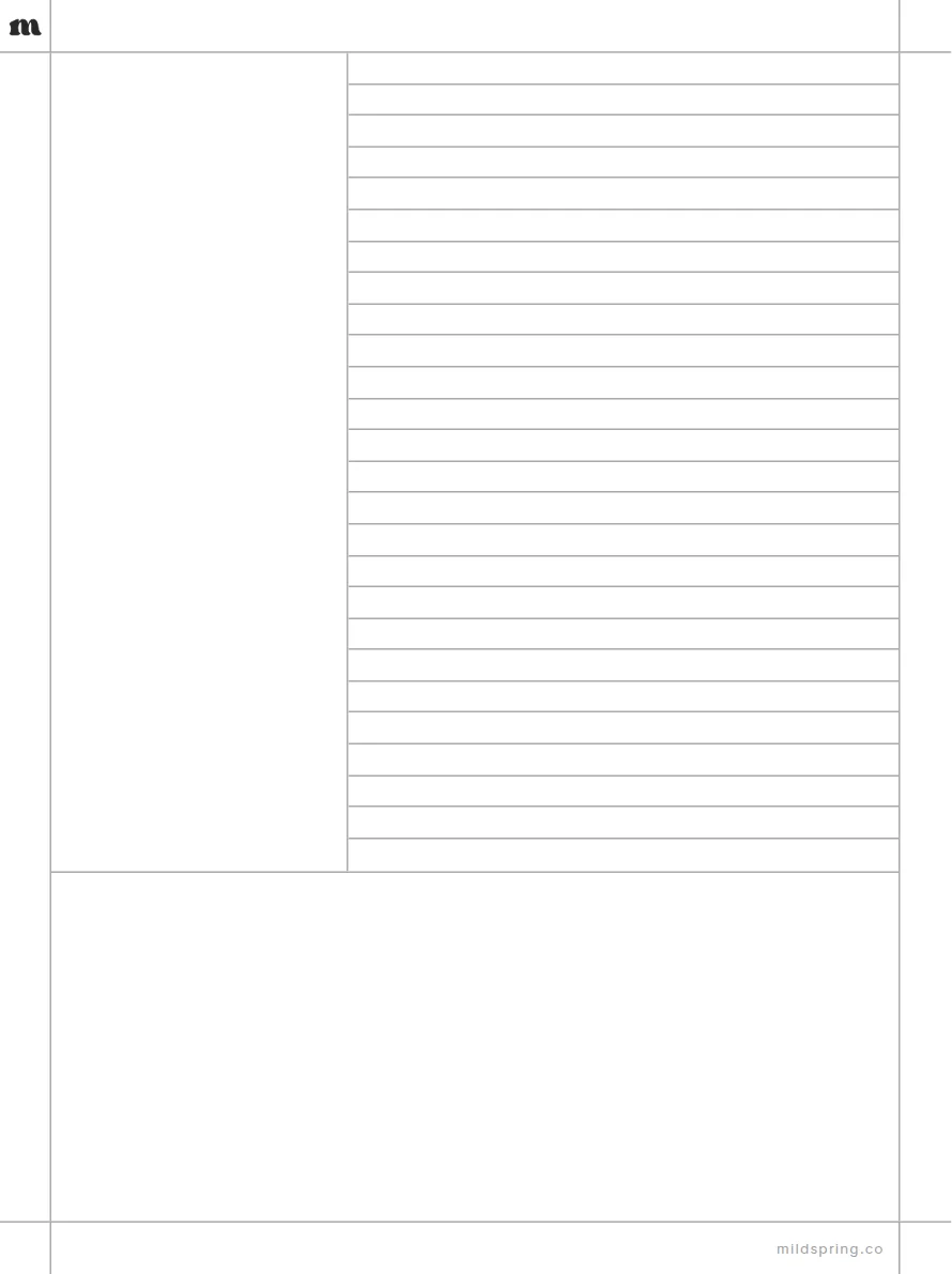 Cornell Notes (Tight) template page preview