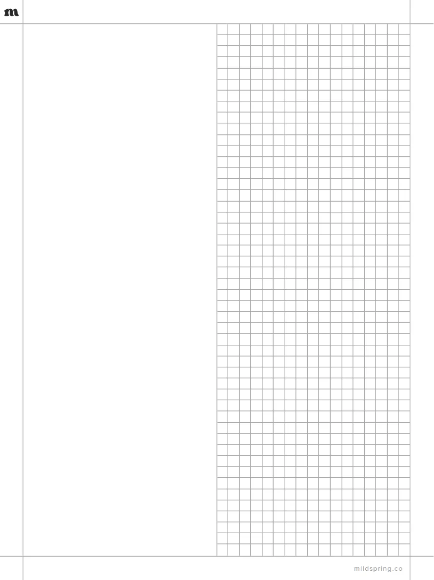 Split Page: Grid Right template page preview