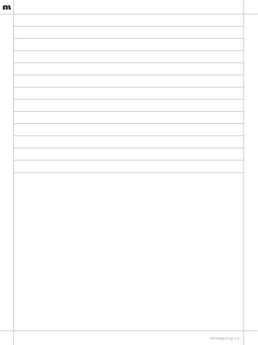 Split Page: Lined Top template page preview